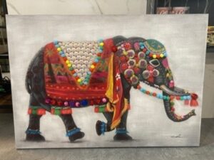 絵画 エレファント カラー インテリア 中古品販売