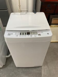 ハイセンス HISENCE 洗濯機 2022年式 HW-55E2W 中古品販売