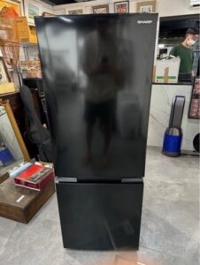 SHARP/冷蔵庫 SJ-18E3 ブラック 2023年式 中古品販売