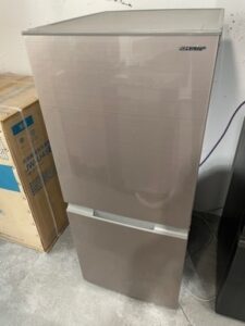 SHARP 2ドア冷蔵庫 2021年製 SJ-D15HJ-N 中古品販売