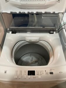 ハイアール 洗濯機 4.5kg 2023年式 JW-U45E 中古品販売