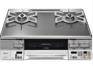 リンナイ ガスコンロ ガステーブル Rinnai LPガス用 ガスコンロ ラクシエプライム RTE65VAGP-GR