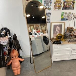 おしゃれな全身姿見 鏡 ミラー 中古品販売
