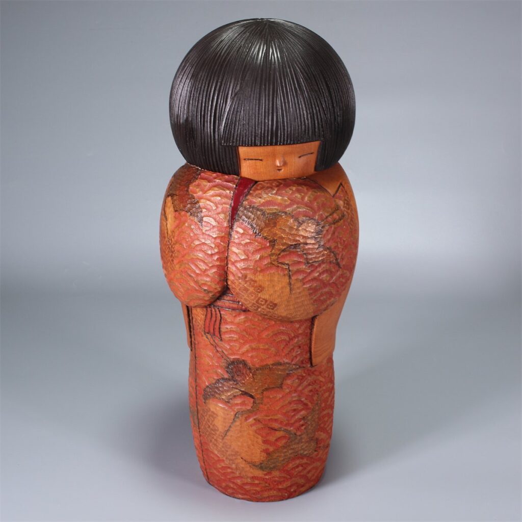 小林伊之介 作 創作こけし 大型