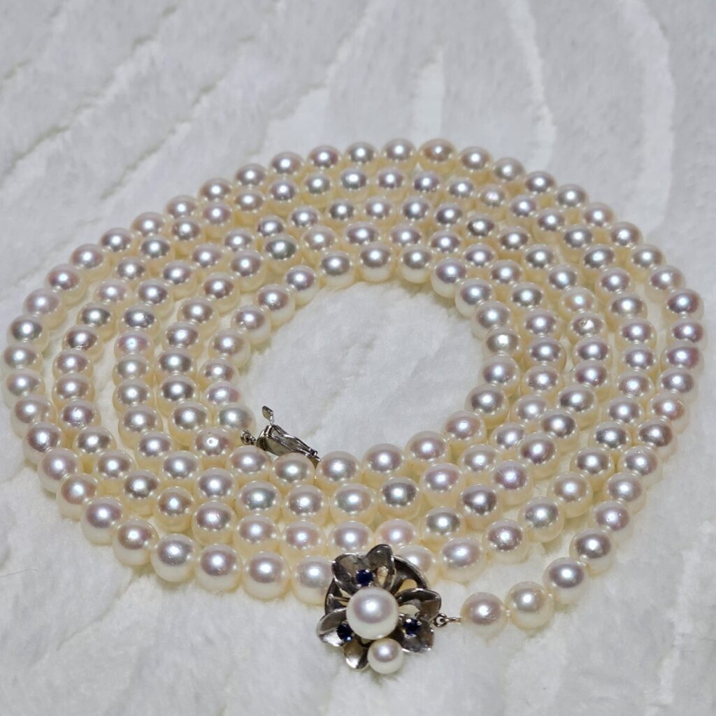 K14WG あこや真珠 貴金属