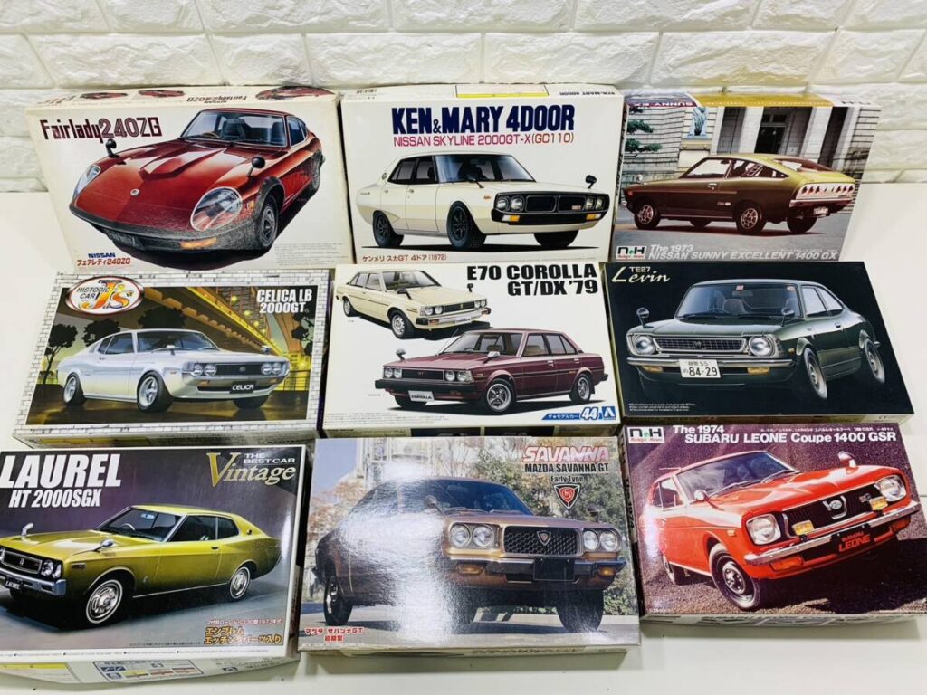 プラモデルセット 名車