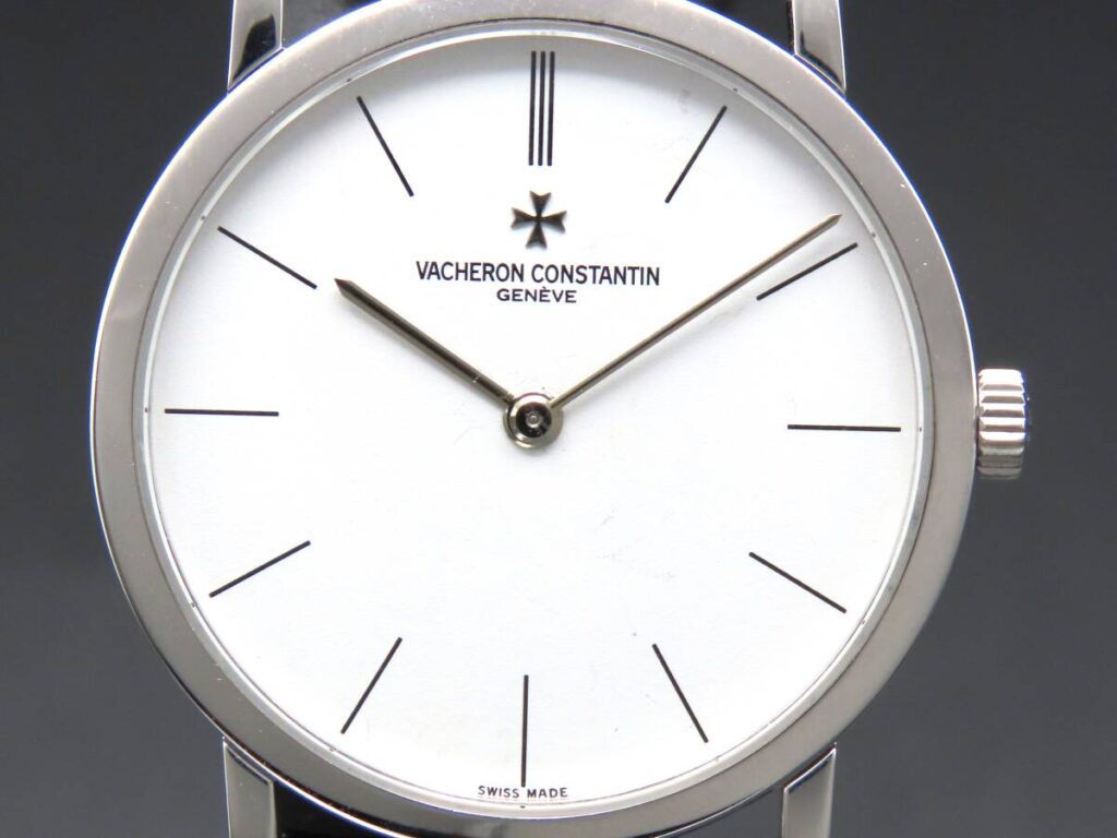 VACHERON CONSTANTIN メンズ腕時計 18Kホワイトゴールド パトリモニー