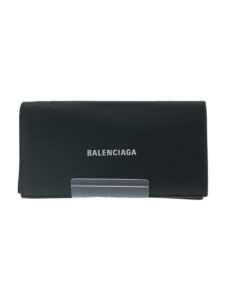 BALENCIAGA 長財布 レザー ブラック メンズ 594692