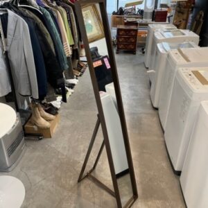 木製スタンドミラー 姿見 中古品販売