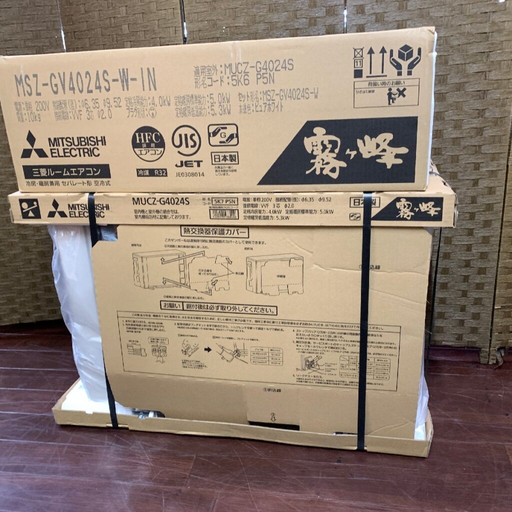 三菱 ルームエアコン MSZ-GV4024S-W