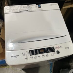 ハイセンス 洗濯機 5.5kg 2024年製 HW-K55E 中古品販売