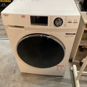 AQUA ドラム式洗濯機 8.0kg 2024年製 AQW-F8N(W) 中古品販売