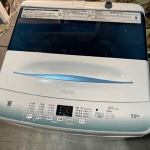ハイアール 洗濯機 5.5kg 2022年製 JW-U55HK 中古品販売