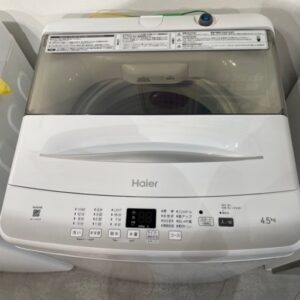 ハイアール 洗濯機 4.5kg 2022年製 JW-U45EA 中古品販売