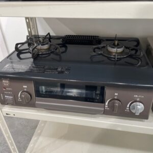 パロマ 都市ガス ガスコンロ 2022年製 IC-S37BM-L 中古品販売