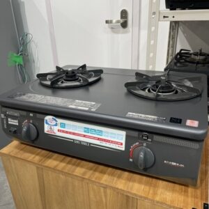 リンナイ 2口ガスコンロ 2008年製 RTS-336-2FTS-R 中古品販売