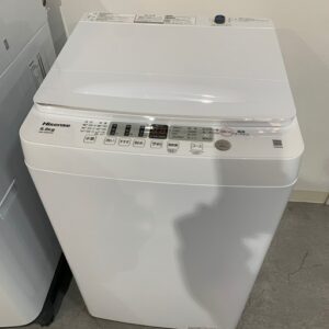 ハイセンス 洗濯機 5.5kg 2024年製 HW-55E2W 中古品販売