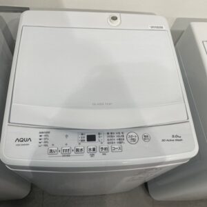 AQUA 洗濯機 5.0kg 2023年製 AQW-S50E3(W) 中古品販売