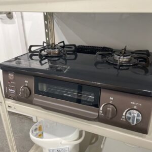 パロマ LPガスコンロ 2022年製 IC-S37BM-L 中古品販売