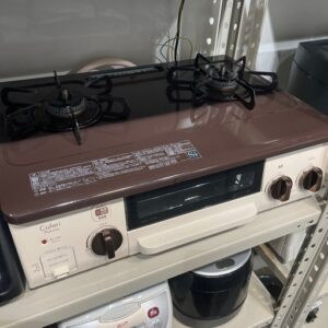 パロマ 2口ガスコンロ 都市ガス 2017年製 PA-N70BT-L-13A 中古品販売