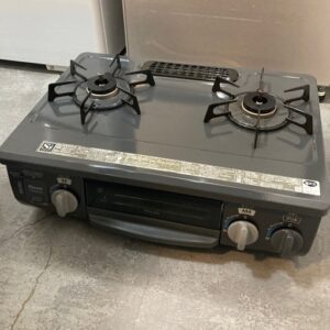 リンナイ ガスコンロ 都市ガス 2018年製 KGM563DG 中古品販売