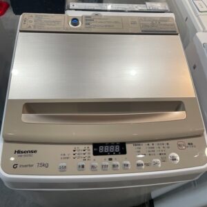 ハイセンス 洗濯機 7.5kg 2024年製 HW-DG75C 中古品販売