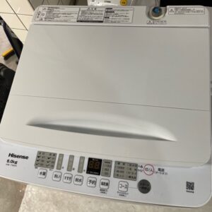 ハイセンス 洗濯機 6.0kg 2022年製 HW-T60H 中古品販売