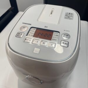 TOSHIBA 3合炊き IHジャー炊飯器 2020年製 RC-5E7X 中古品販売