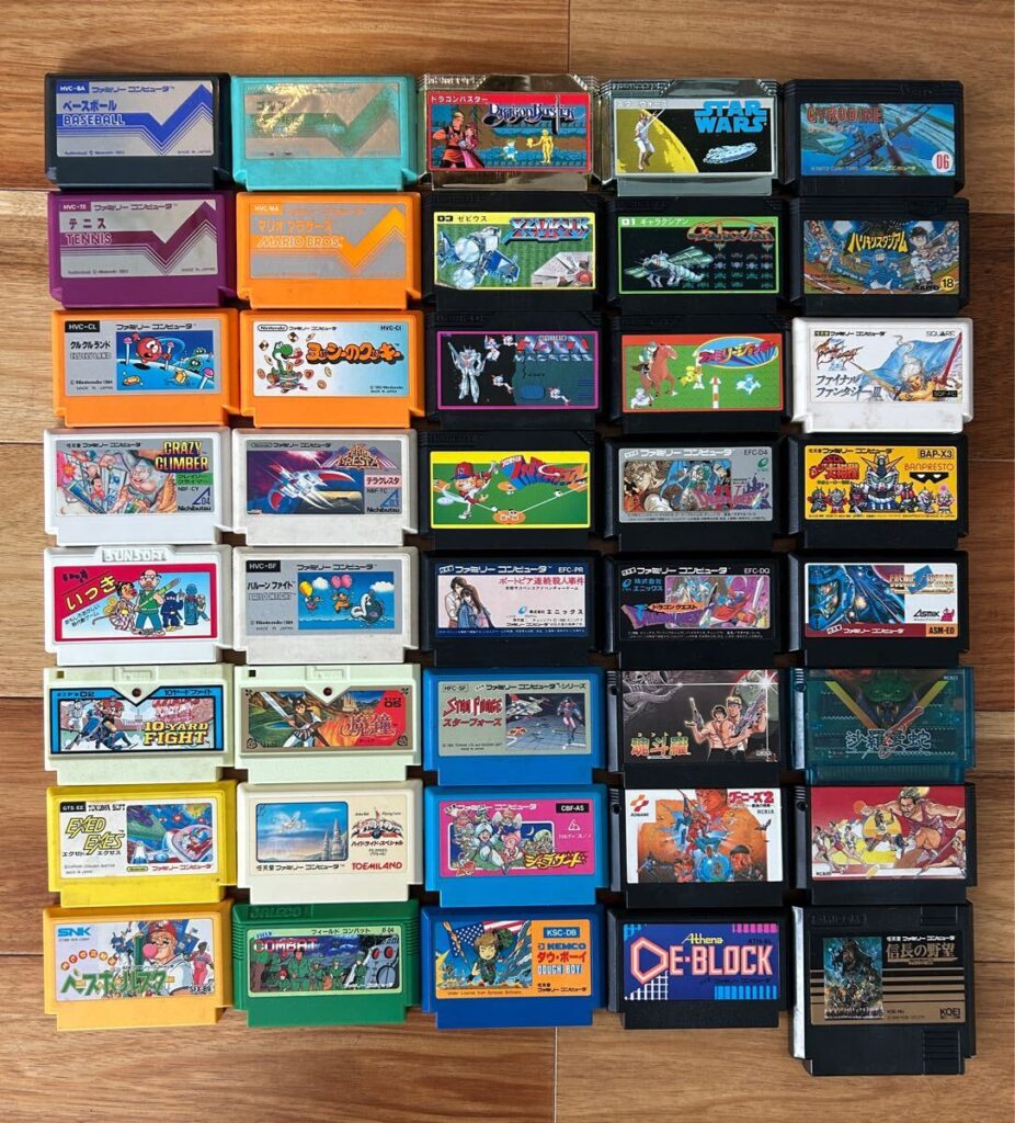 Nintendo ファミコンソフト まとめ