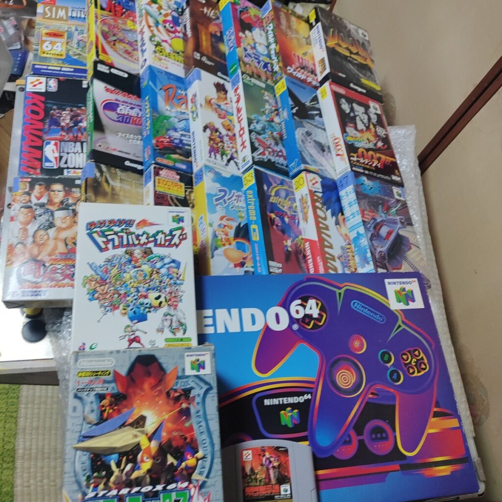 Nintendo ニンテンドー64 本体+ソフト