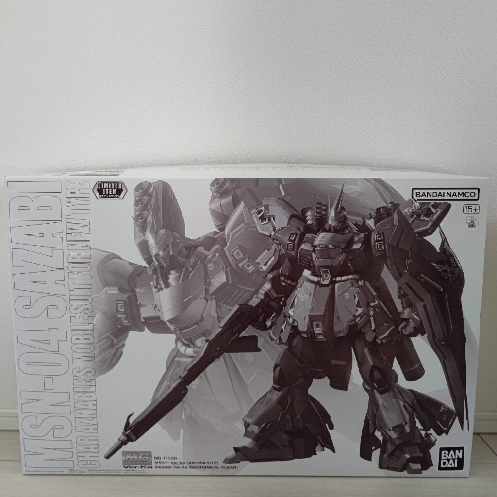 MG サザビー Ver Ka メカニカルクリア