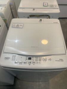 AQUA 洗濯機 5.0kg 2023年製 AQW-S50E3(w) 中古品販売