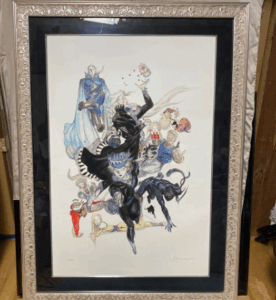 天野喜孝 複製原画 アンサンブル FF6