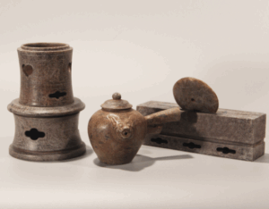 中国美術 唐時代 石製茶具