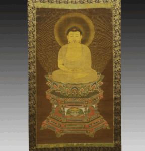 阿弥陀如来像 掛軸