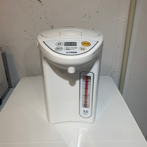 タイガー 電気ポット 3.0L マイコン式 中古品販売