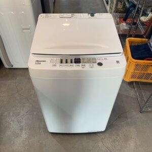 Hisense 洗濯機 5.5㎏ 2023年製 HW-55E2W 中古品販売