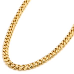 喜平ネックレス 6面シングル K18YG 60cm