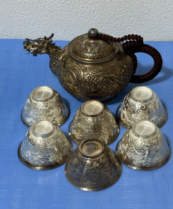 純銀茶器セット