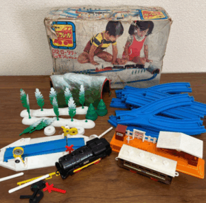 TOMY プラレール 昭和レトロ 車両・レールセット