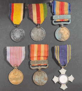 大満州国建国功労章・支那事変従軍記章 セット