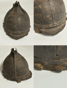 蒙古兜 鉄製 元時代