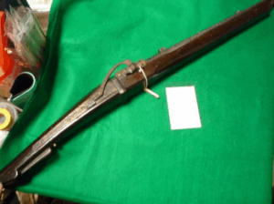 火縄銃 中筒 在銘 邦孝作