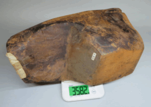 香木 沈香木 「大阪近与」刻印 姿物