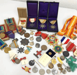 旧日本軍 勲章おまとめセット（日露戦争従軍記章・支那事変従軍記章ほか）