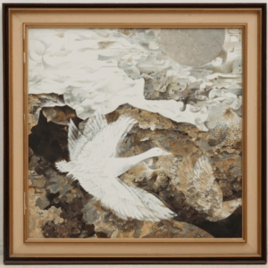 那波多目功一 日本画 40号