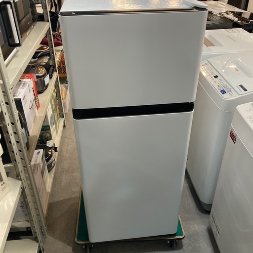 【極美品】REFAGE　ノンフロン冷凍冷蔵庫　YRZ-F15LK　2024年　H REFAGE YRZ-F15LK 2ドア冷蔵庫 156L 右開き ブラック | ヤマダ