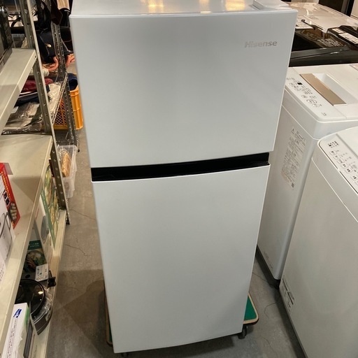ハイセンス 2022年製 冷蔵庫 HR-B12E2W 中古品販売