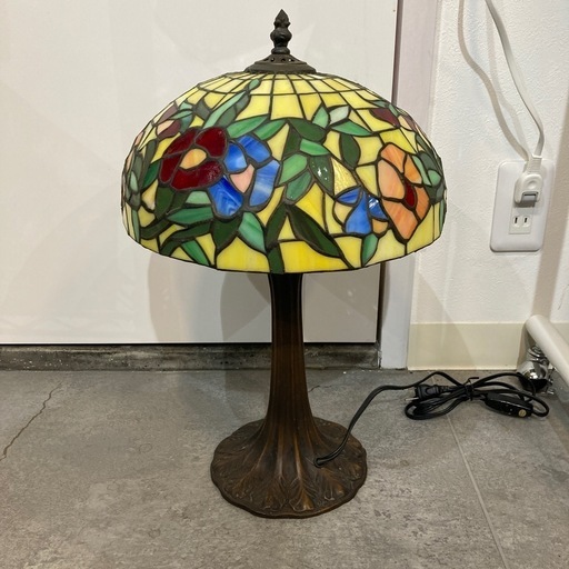 おしゃれなアンティークランプ キノコランプ