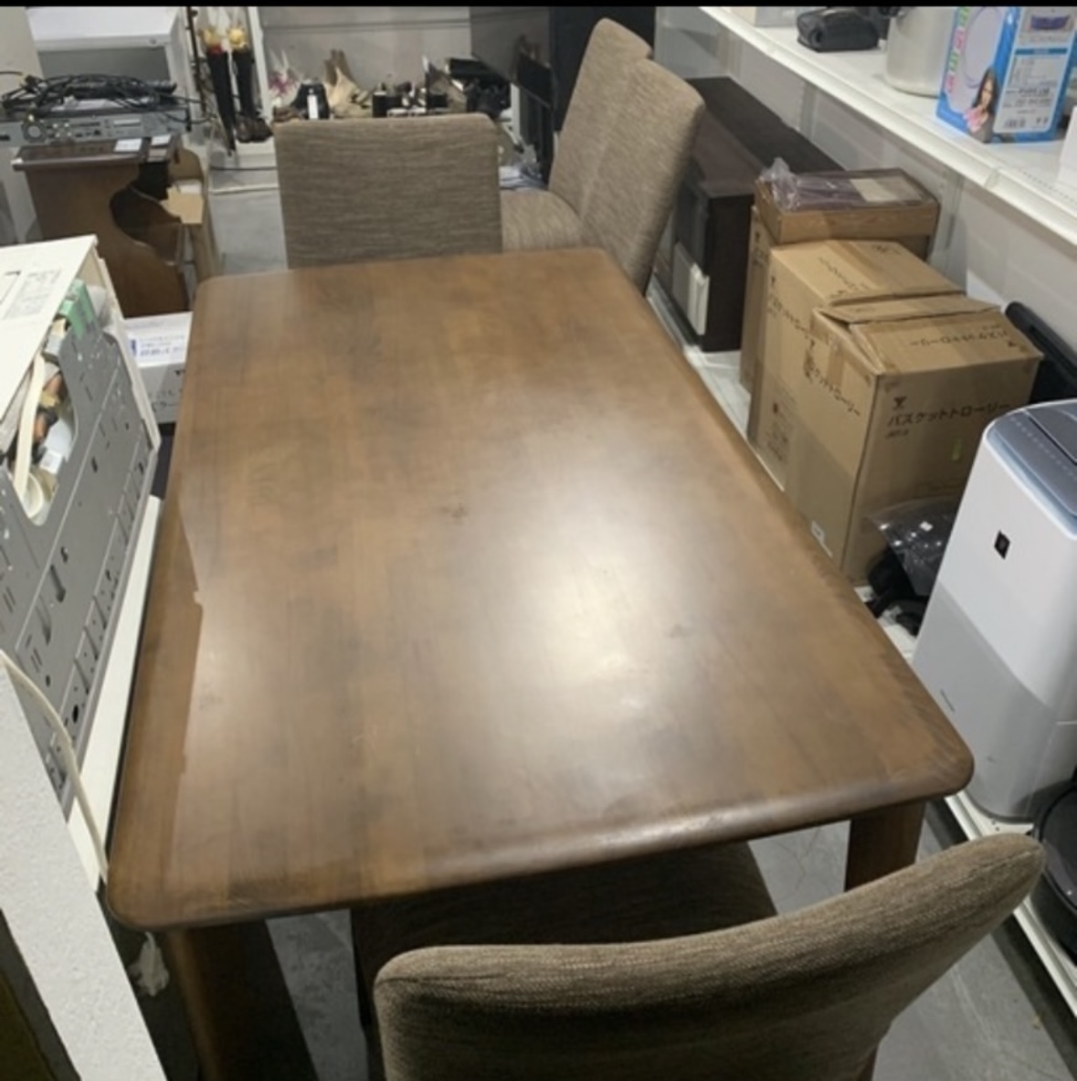 ニトリ ダイニングテーブル イス4つ セット 中古品販売